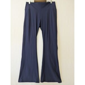Fabletics Oasis Kick Flare Pants Womens 2X Navy New High-Waisted Yoga Leggings